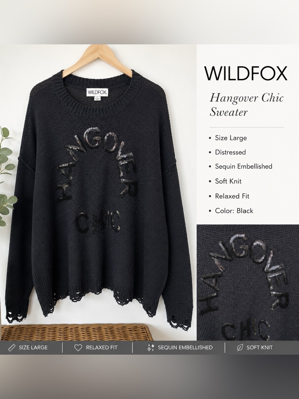 Hangover Chic Sweater